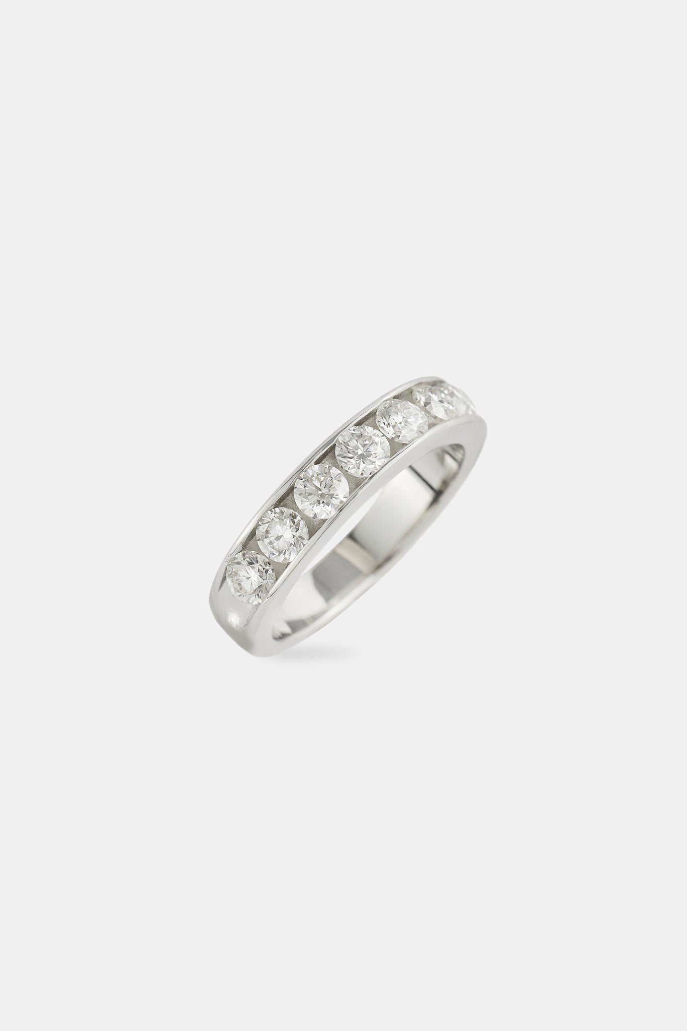 Moissanite Band Ring - 5mm