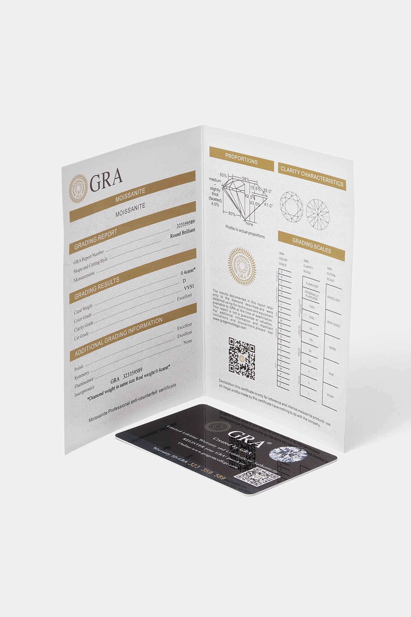 Moissanite Shape Stud Earrings - 8mm