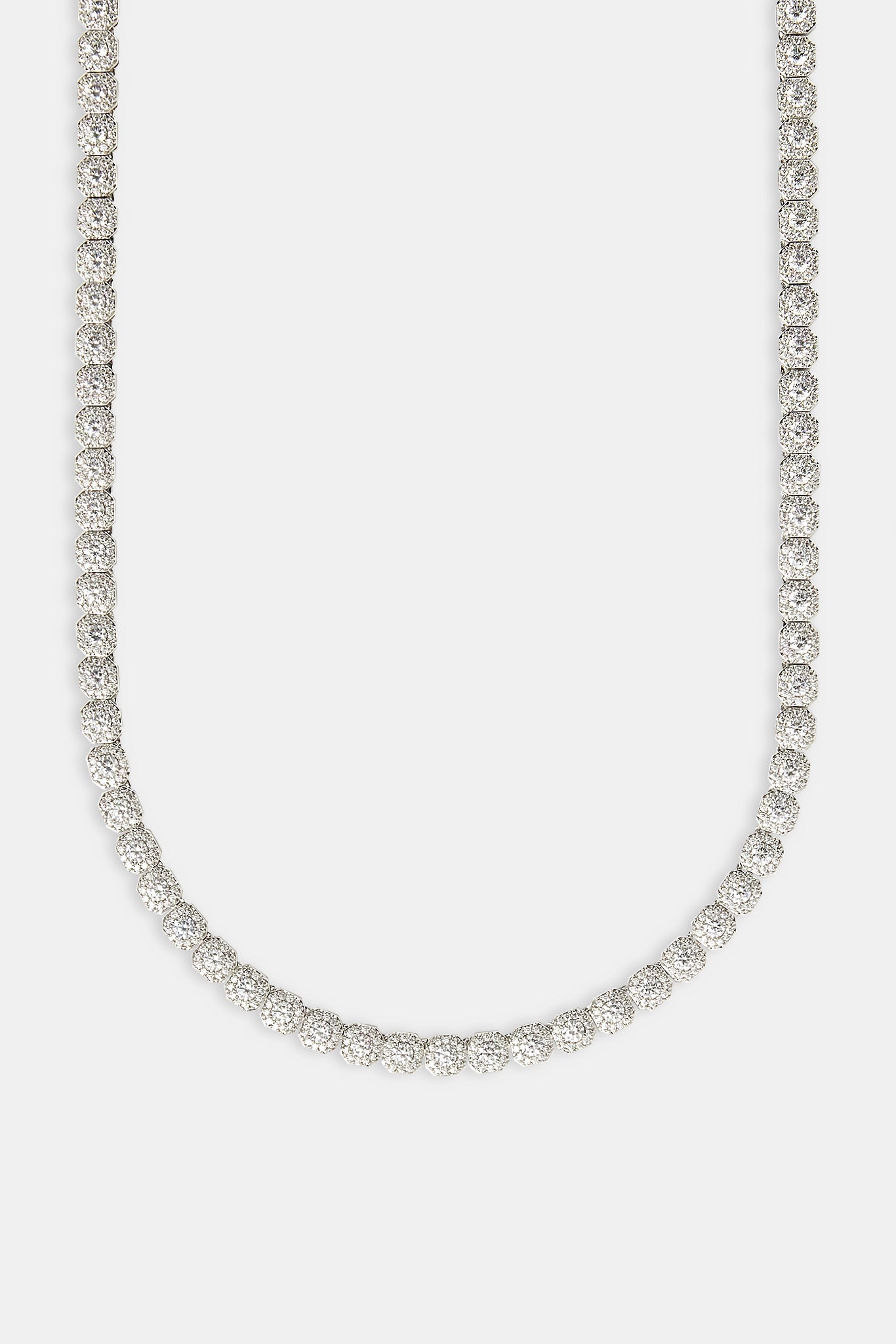 Clustered Tennis Chain - 5mm