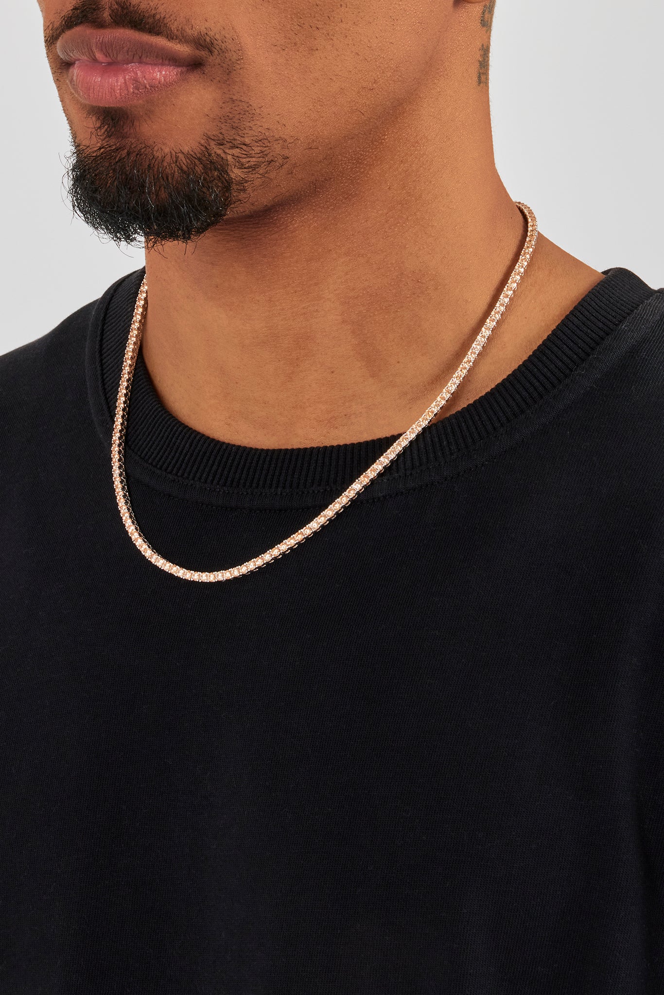 Champagne Tennis Chain - 3mm