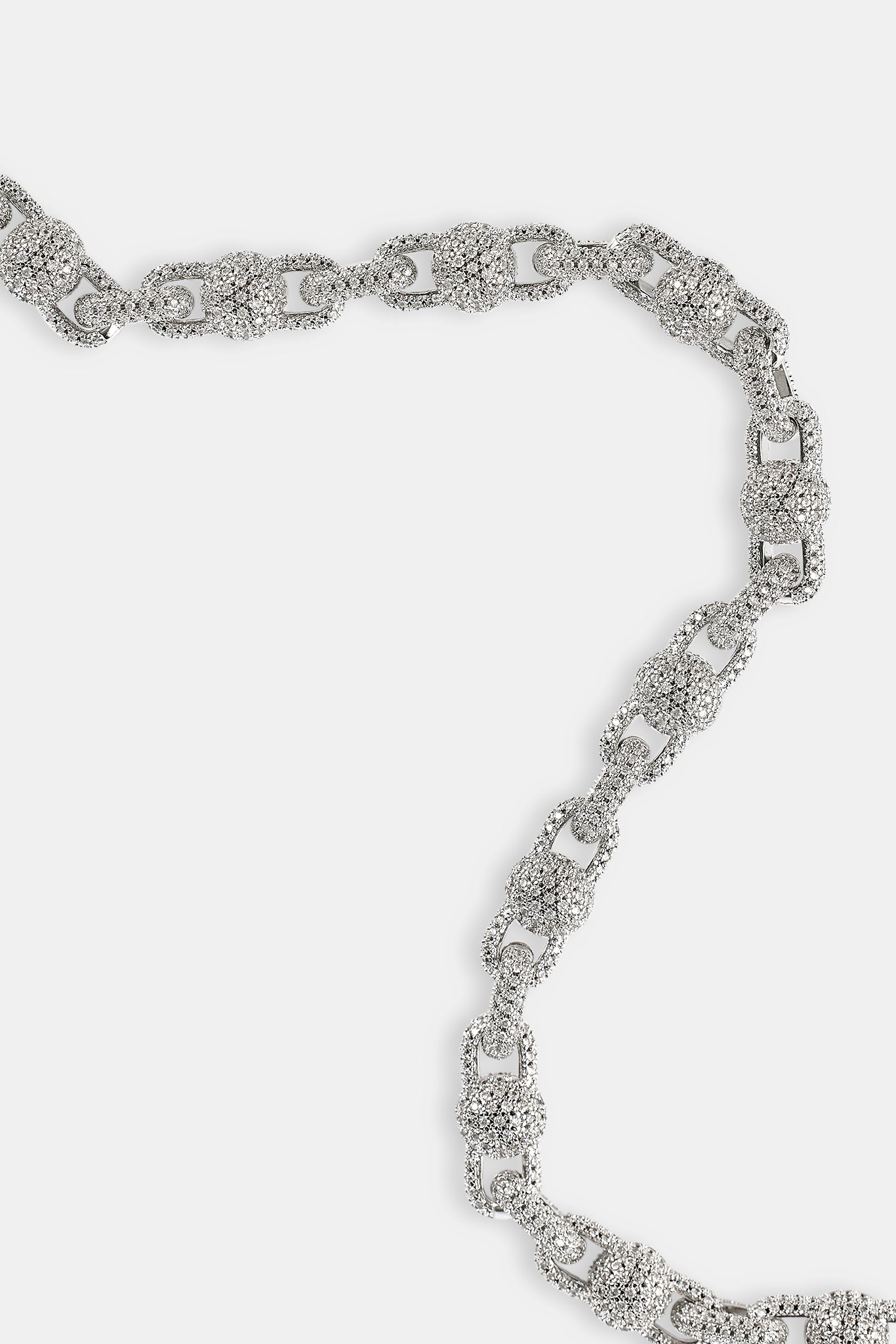 Iced Ball Link Chain - 8mm