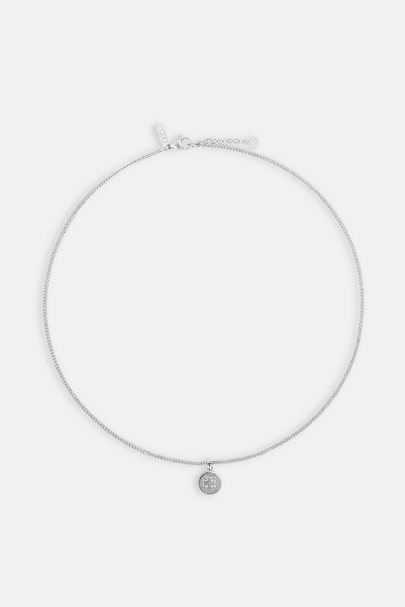 Micro Polished Motif Necklace - 12mm