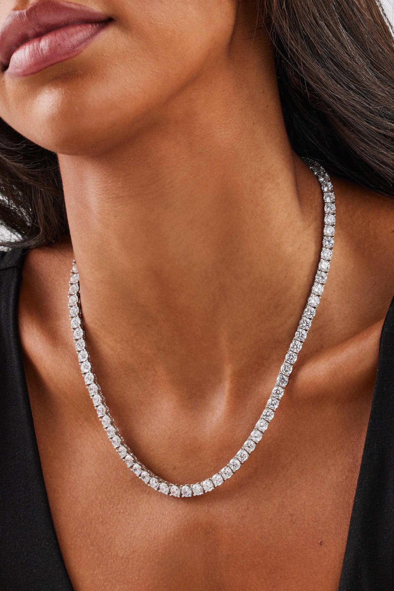 Womens 5mm Tennis Chain