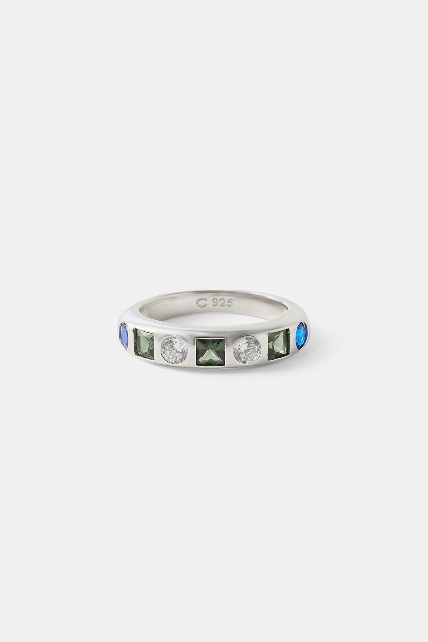 Gemstone Band Ring - 6mm