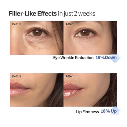 Last Day 60% OFF:Glazed Skin Collagen Duo | Firming Cream + Volufiline Serum