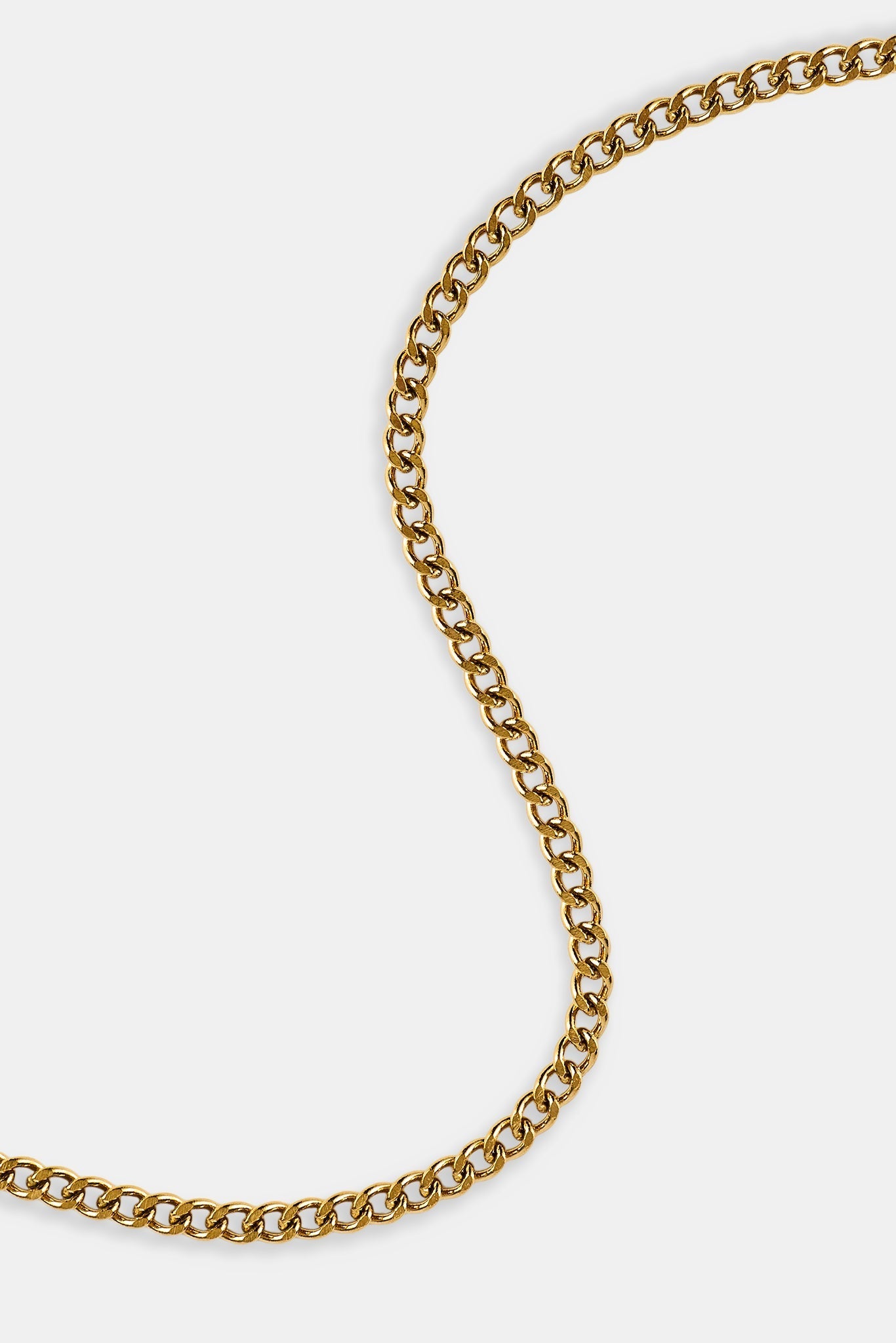 2mm Curb Bracelet - Gold