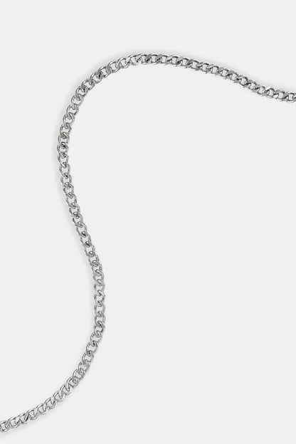 2mm Curb Bracelet - White