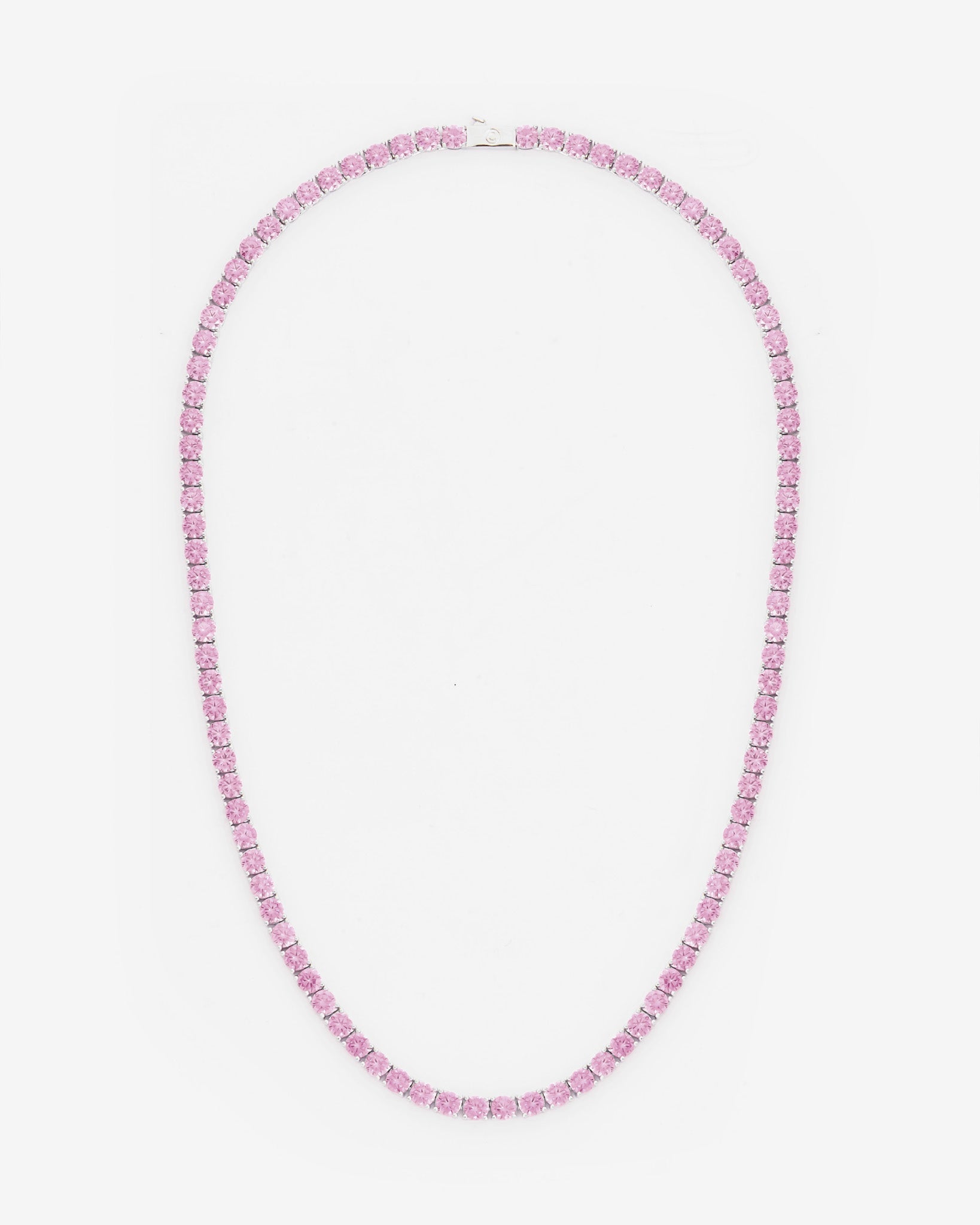 5mm Tennis Chain - Pastel Pink