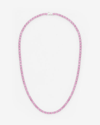 5mm Tennis Chain - Pastel Pink