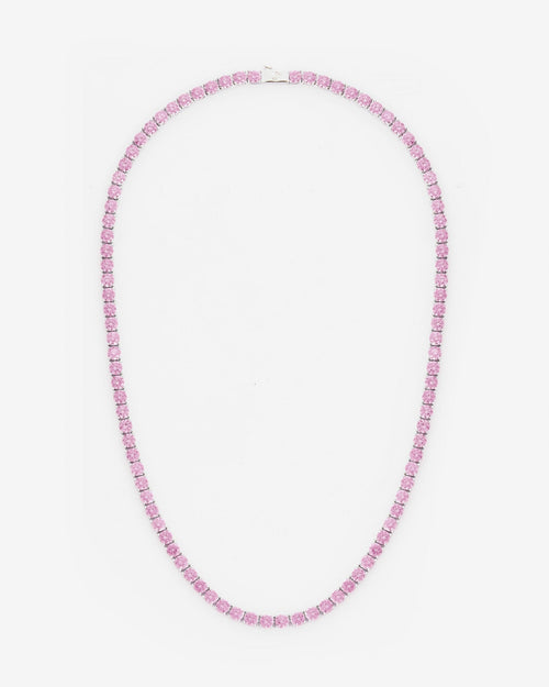5mm Tennis Chain - Pastel Pink