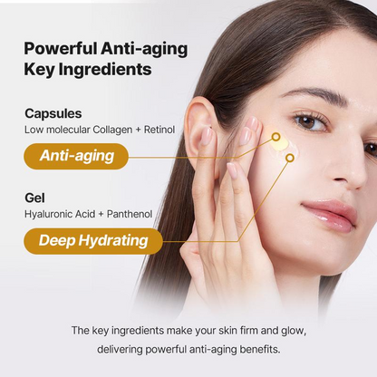 Last Day 60% OFF:Glazed Skin Collagen Duo | Firming Cream + Volufiline Serum