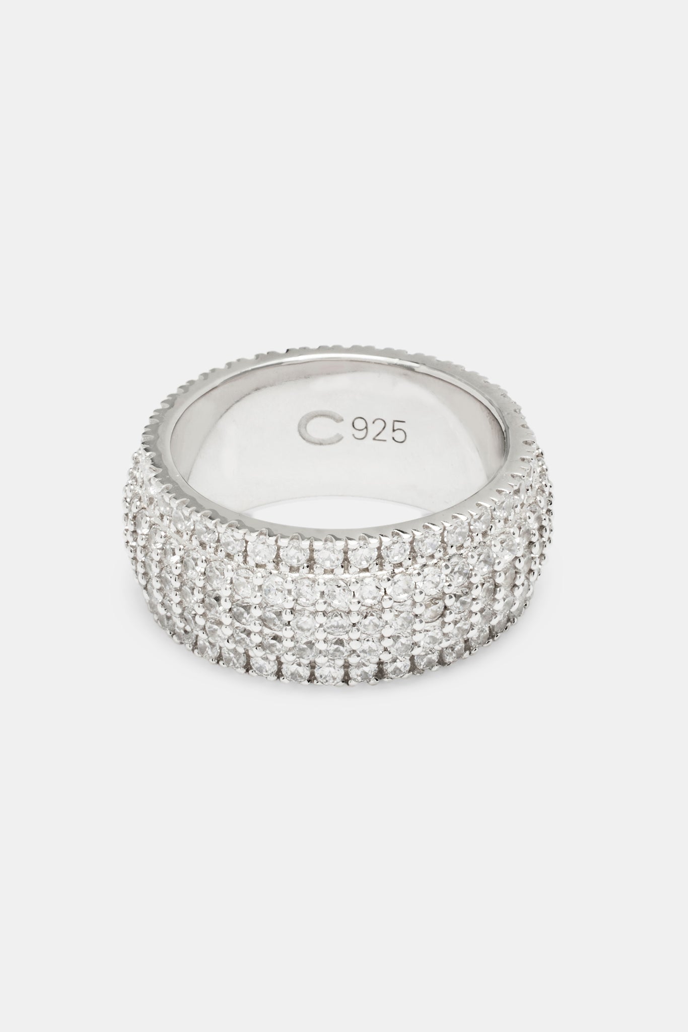 5 Row Band Ring - 10mm