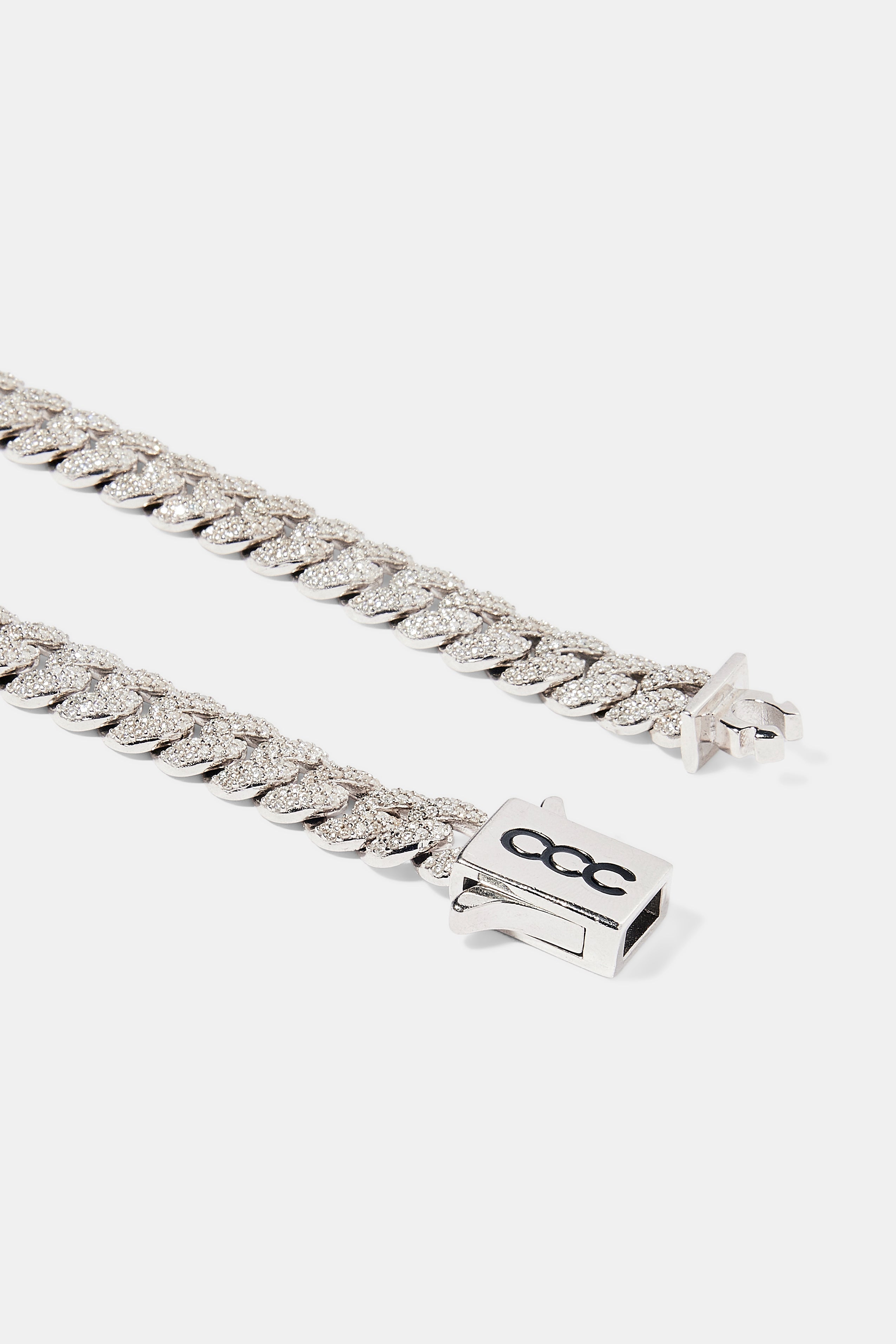 8mm Moissanite Cuban Chain