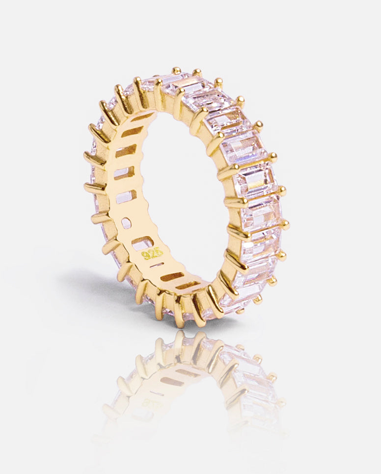 Baguette Ring - Gold - 5mm