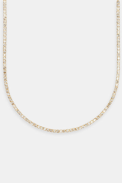 Micro Tennis Chain - Gold 2.5mm