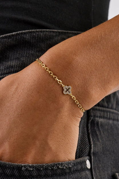 Chocolate Motif Bracelet - 8mm