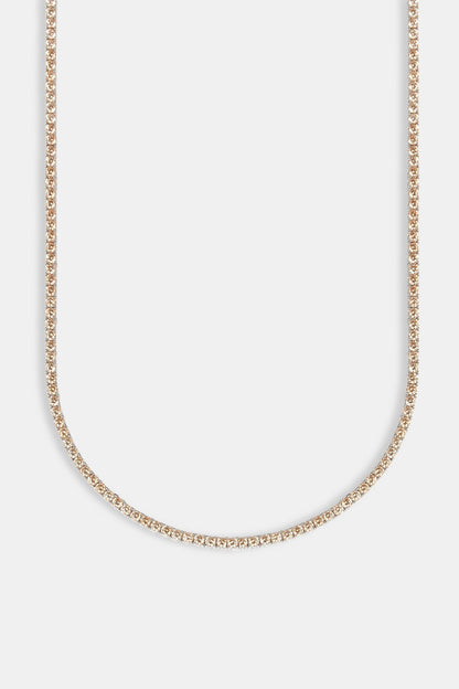Champagne Tennis Chain - 3mm
