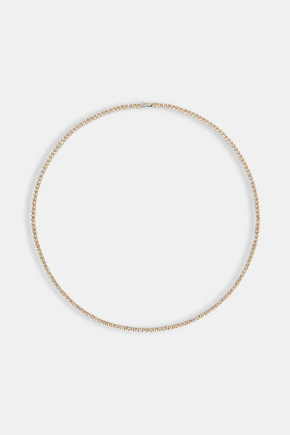 Champagne Tennis Chain - 3mm