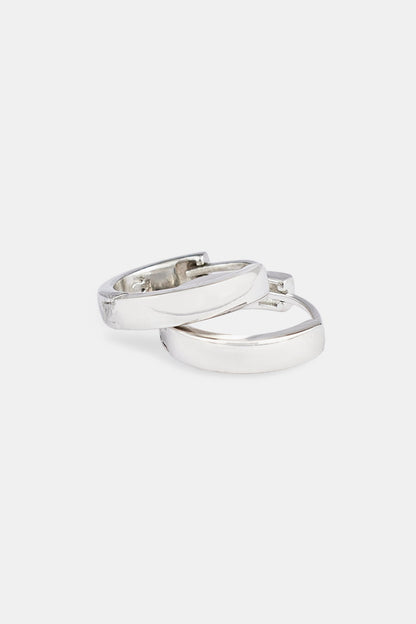Polished Huggie Earrings