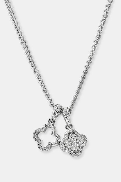 Iced Double Motif Cuban Necklace - 10mm