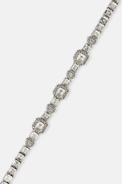 Iced Multi Gemstone Tennis Bracelet - 3mm
