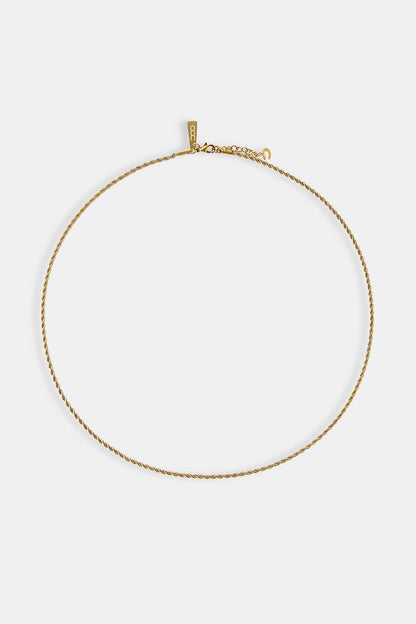 Micro Rope Chain - 1.5mm - Gold