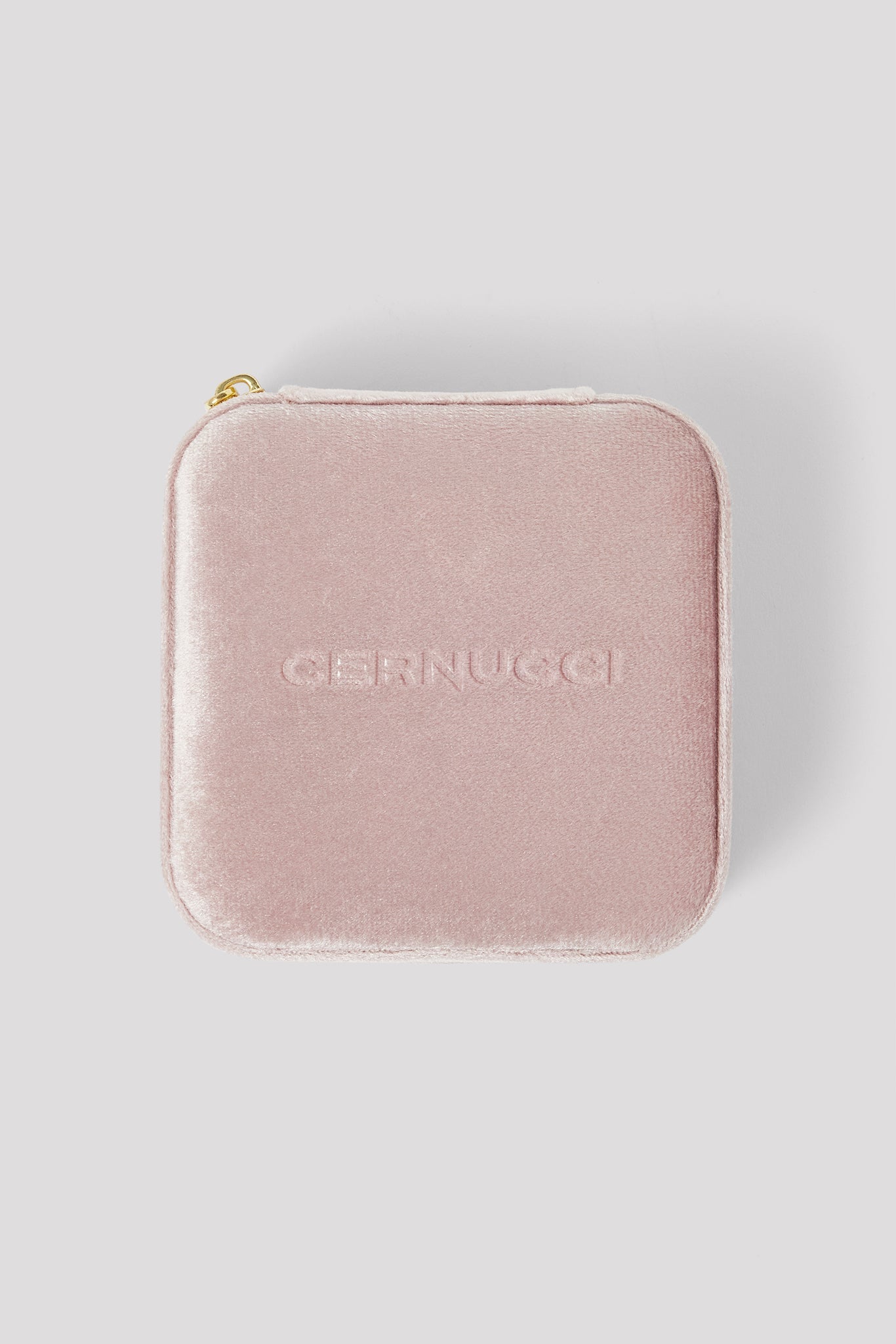 Cernucci Mirror Jewellery Travel Case - Pink