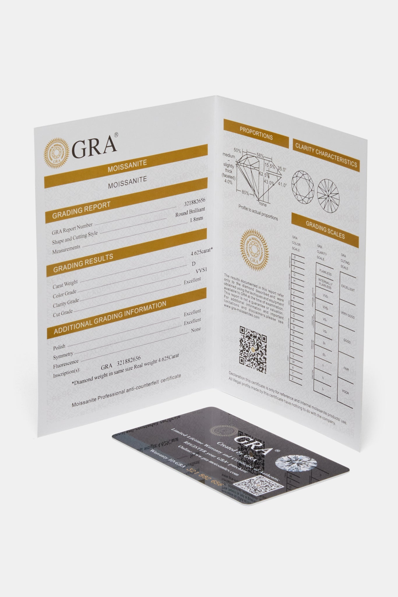 Moissanite 5 Row Ring - 10mm