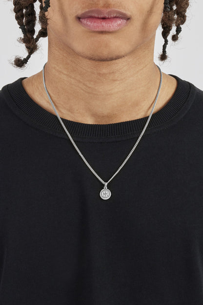 Micro Polished Motif Necklace - 12mm