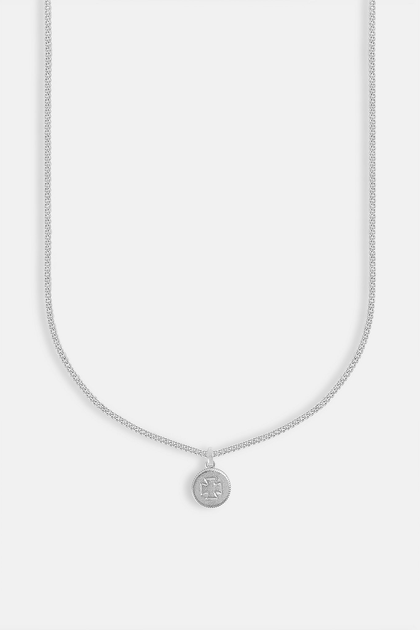 Micro Polished Motif Necklace - 12mm