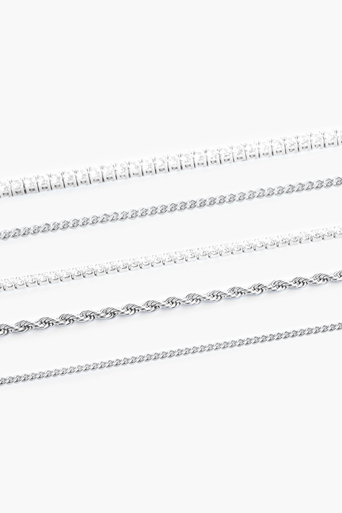 Iced Cross Pendant - 30mm