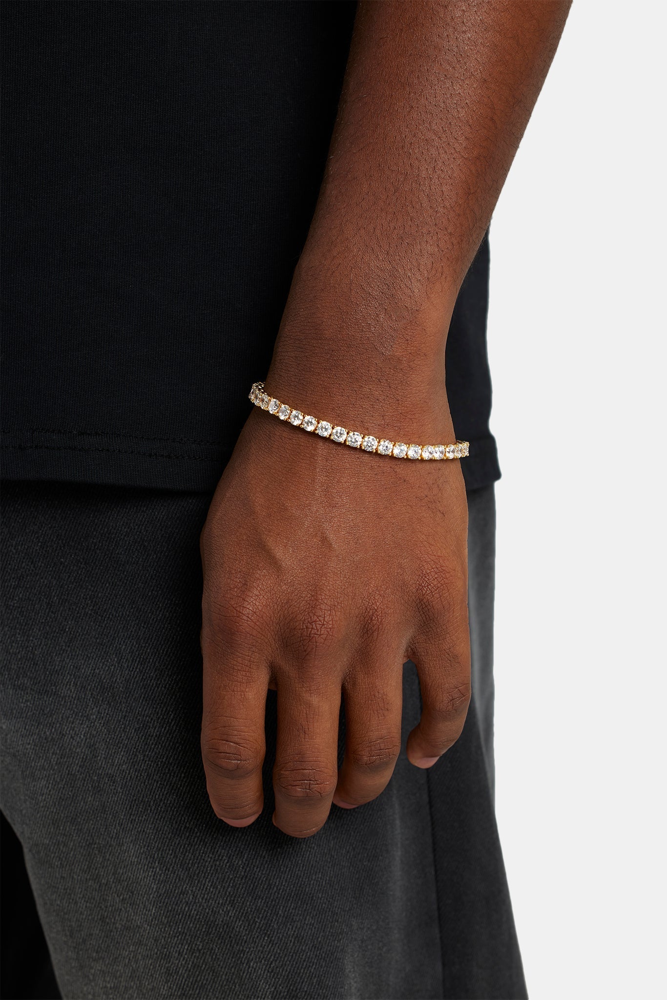 Gold Plated 5mm Tennis Bracelet