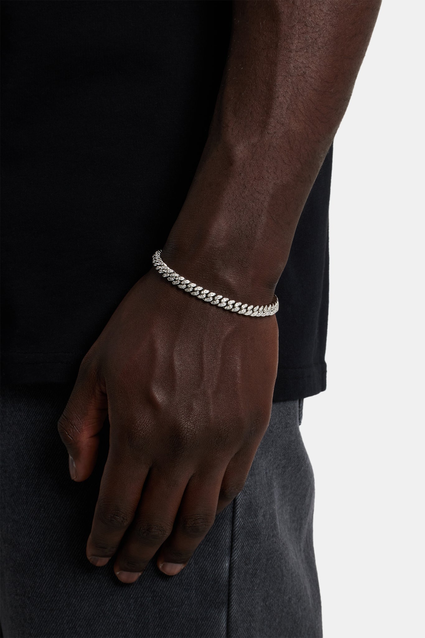 6mm Iced Cuban Bracelet