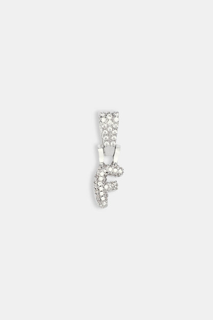 Iced Mini Bubble Pendant - White