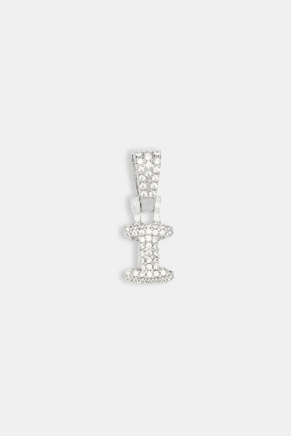Iced Mini Bubble Pendant - White