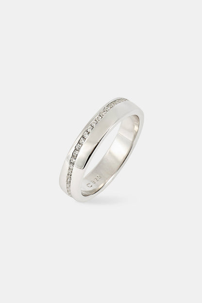 Polished & Iced Mix Ring - 5mm